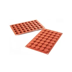 Moule 40 Petits Cercles en Silicone