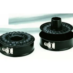 Moule à Savarin Anti Adhésif Fond Amovible Ø 28 cm x H 6,5 cm Ibili