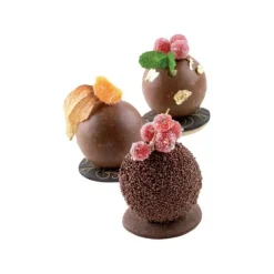 Moule 5 Sphères Silicone Ø 48 mm Silikomart