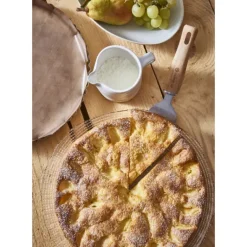 Moule à Tarte Cannelée Inox Perforé Amovible Ø 28 cm x H 2,5 cm De Buyer