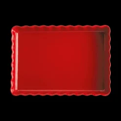 Moule à Tarte Rectangulaire en Céramique 33,5 x 24 cm Grand Cru Emile Henry