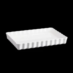 Moule à Tarte Rectangulaire en Céramique 33,5 x 24 cm Farine Emile Henry