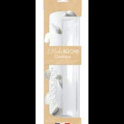 Moule Bûche Classique 30 cm PET Scrapcooking (x2)