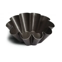 Moule Brioche 10 Côtes 11 cm x H 4,2 cm Anti-adhésif Gobel