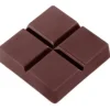 Moule Chocolat 4 Carrés (x18) Chocolate World