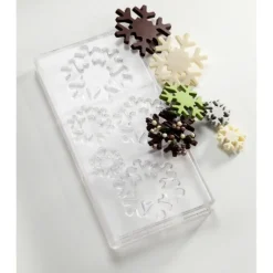 Moule Chocolat 5 Flocons Chocolate World