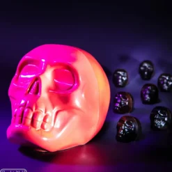 Moule Chocolat Aimanté Crâne Halloween 10,7 cm Chocolate World