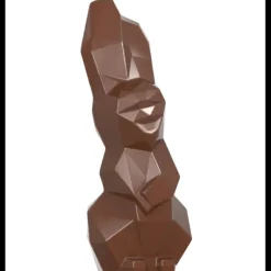 Moule Chocolat Aimanté Lapin Origami 15 cm Chocolate World