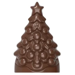 Moule Chocolat Aimanté Sapin de Noël 15 cm Chocolate World