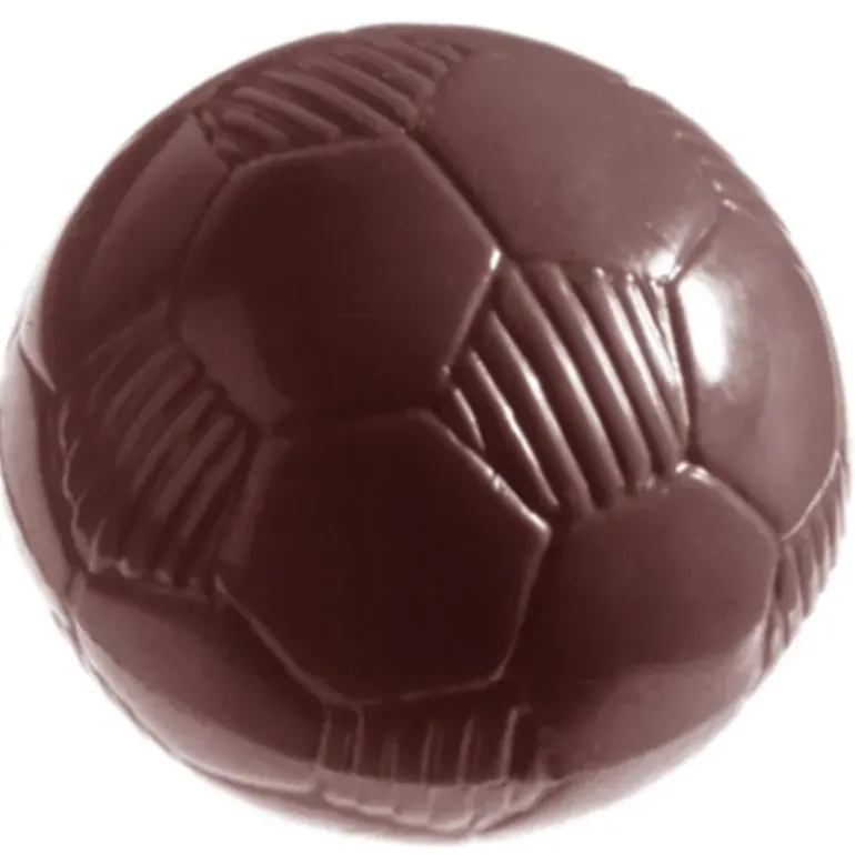 Moule Chocolat Ballon de Foot Ø 3 cm x H 1,5 cm (x24) Chocolate World