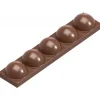 Moule Chocolat Barre 5 Billes (x8) Chocolate World