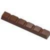 Moule Chocolat Barre 6 Carrés (x10) Chocolate World