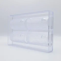 Moule Chocolat Bûche 12,3 cm (x4) Chocolate World