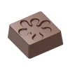 Moule Chocolat Bonbon Carré Fleur (x24) Chocolat Form