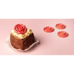 Moule Chocolat Caraque Rose 4,5 cm (x10) Chocolat Form
