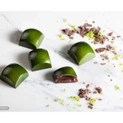 Moule Chocolat Carré Bombé 25,5 mm (x24) Chocolate World