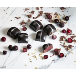 Moule Chocolat Carré Bombé 25,5 mm (x24) Chocolate World