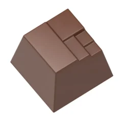 Moule Chocolat Carrés Superposés (x24) Chocolate World