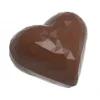 Moule Chocolat Cœur Double à Facettes 3,4 x 2,8 cm (x21) Chocolate World