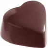 Moule Chocolat Cœur Haut Plat 3,5 x 3,1 cm (x32) Chocolate World