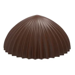Moule Chocolat Demi Sphère Plissée 30,5 mm (x21) Chocolate World