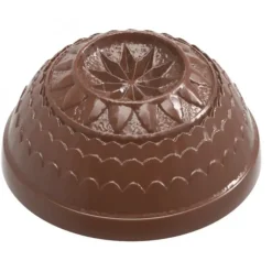 Moule Chocolat Demi-Sphère Rosace Ø 3cm (x24) Chocolate World