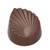 Moule Chocolat Feuille Plissée 33,5mm (x21) Chocolate World