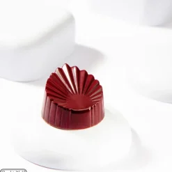 Moule Chocolat Feuille Plissée 33,5mm (x21) Chocolate World