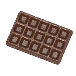Moule Chocolat Gaufre de Bruxelles 55 mm (x10) Chocolate World