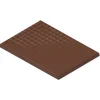 Moule Chocolat Matinette avec trame 69,5 mm (x6) Chocolate World