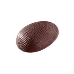 Moule Chocolat Oeuf Rayé 11,8 cm (x3) Chocolate World