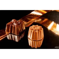 Moule Chocolat Ornement Oriental Rond 30,5 mm (x21) Chocolate World