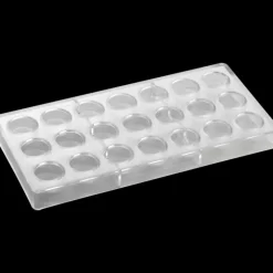 Moule Chocolat Polycarbonate Praline Carrée 2,6 x 2,6 x H 1,4 cm (x28) Pavoni