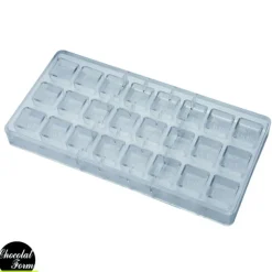 Moule Chocolat Praline Carrée Fève 2,5 cm (x24) Chocolat Form