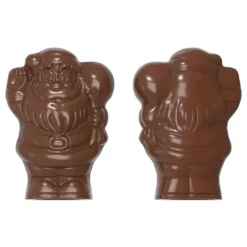 Moule Chocolat Père Noël 8,4 x 6 cm (x4) Chocolate World