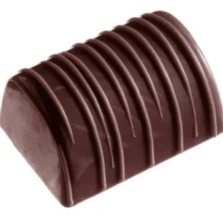 Moule Chocolat Rectangle Strié (x32) Chocolate World