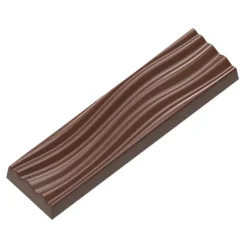 Moule Chocolat Rectangle Ondulation (x7) Chocolat Form