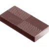 Moule Chocolat Rectangle Rayé (x24) Chocolate World