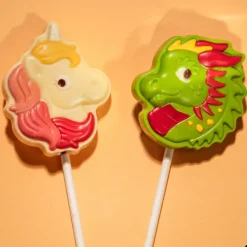 Moule Chocolat Sucette Dragon 5,5 x 5 cm (x5) Chocolat Form