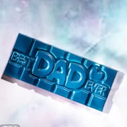 Moule Chocolat Tablette Best Dad Ever (x4) Chocolate World