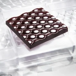Moule Chocolat Tablette Bubbles (x3) Chocolate World