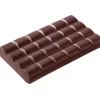 Moule Chocolat Tablette Carrés Bombés (x3) Chocolate World