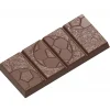 Moule Chocolat Tablette Football 11,4 x 5 cm x H 0,95 cm (x4) Chocolate World