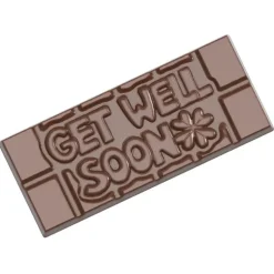 Moule Chocolat Tablette Get Well Soon (x4) Chocolate World
