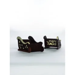 Moule Chocolat Traineau de Noël 18 x 10 cm x H 9 cm (x2) Pavoni