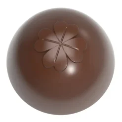 Moule Chocolat Truffe Américaine Trèfle 26,5 mm (x24) Chocolate World