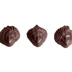 Moule Chocolat Venise Masque 39 mm (x18) Chocolate World
