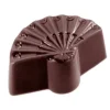 Moule Chocolat Éventail 40 x 25 mm (x24) Chocolate World