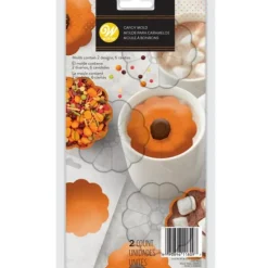 Moule 3D Citrouille pour Bomb Chocolat Chaud Wilton