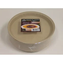 Moule de cuisson papier 247 mm - 835 ml Bio Food Pack